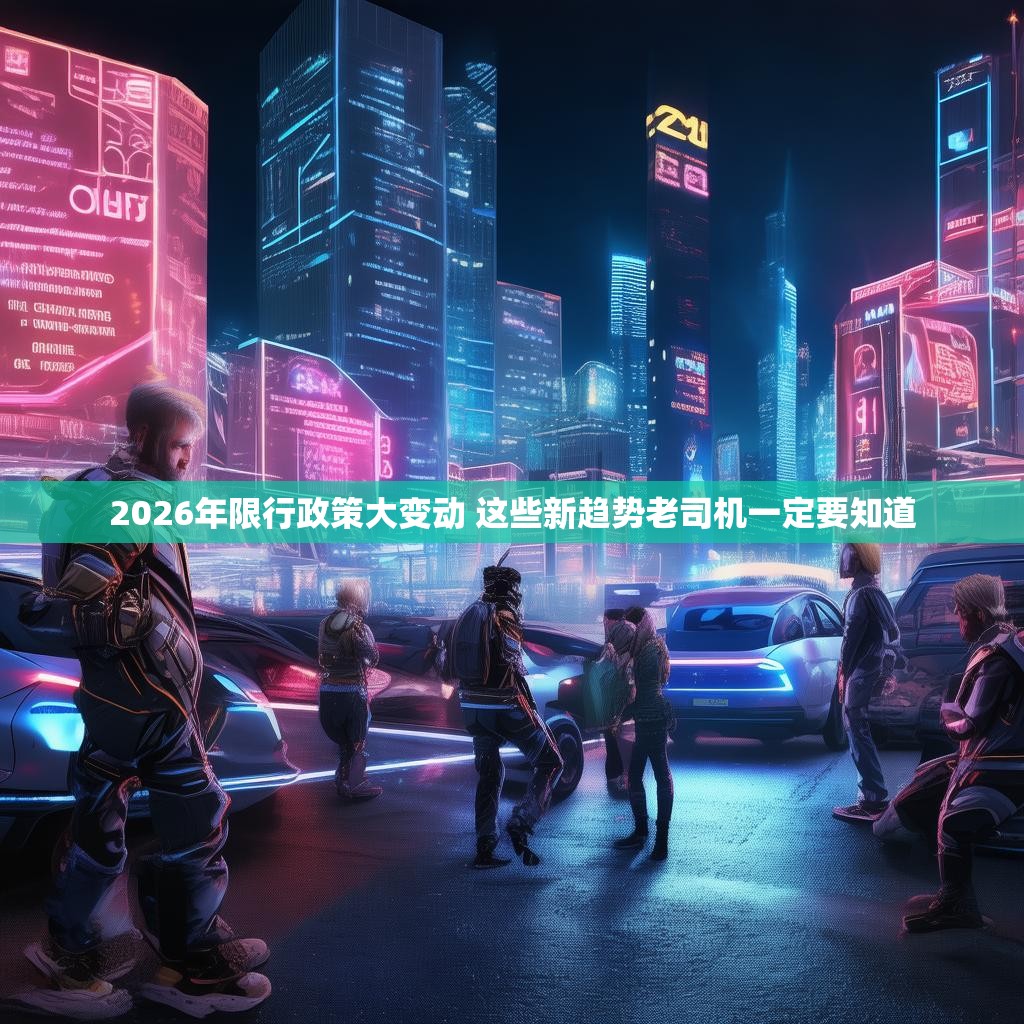 详细阅读:2026年限行政策大变动 这些新趋势老司机一定要知道 2026年限行政策大变动 这些新趋势老司机一定要知道